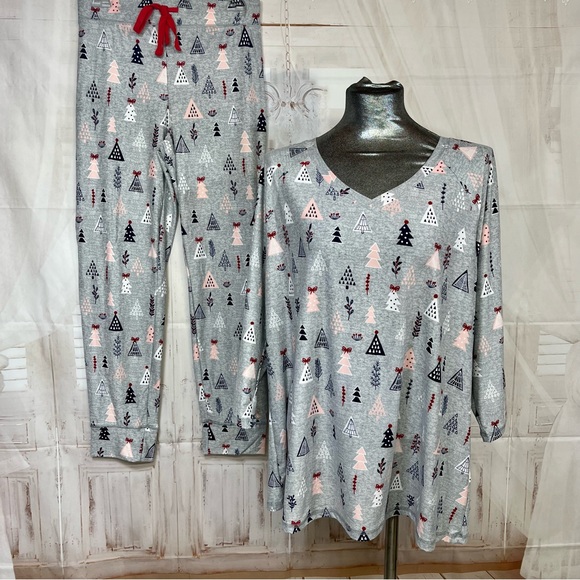 LuLaRoe Dream 2XL Holly Pajama Set - Picture 1 of 12